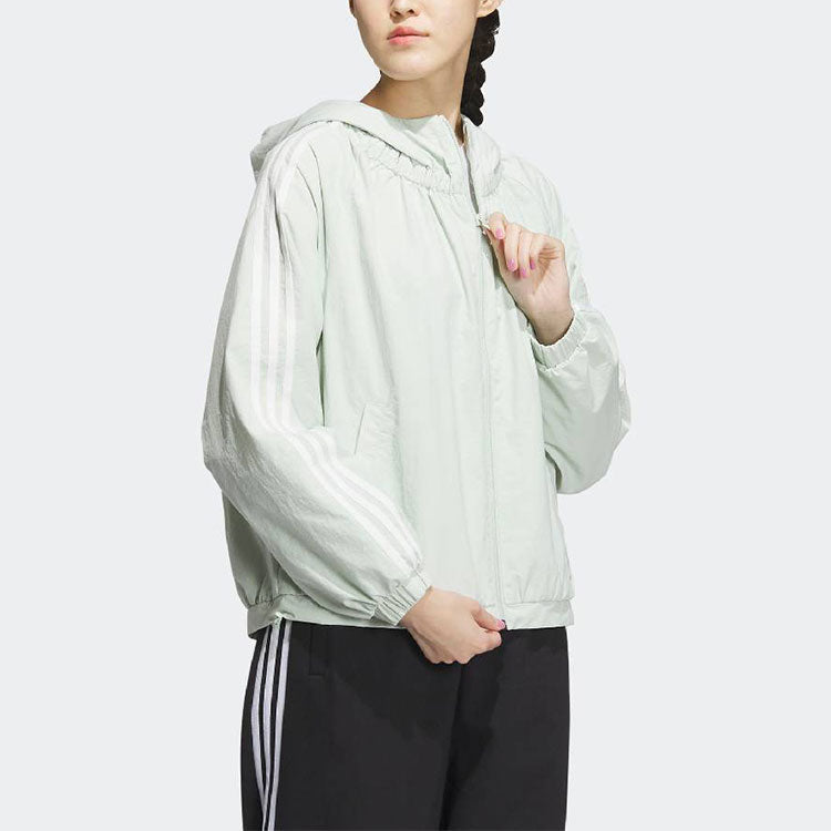 (WMNS) adidas Neo Basketball WindBreaker 6 'Green' IP7110