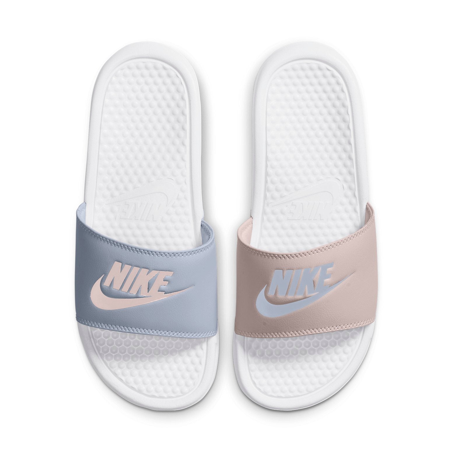 (WMNS) Nike Benassi JDI Slides 'Ghost Barely Rose' 343881-114