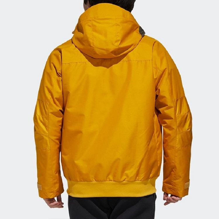 adidas Th Jkt Func Full Zipper Leisure Sport Jacket Men's Gold GM4402