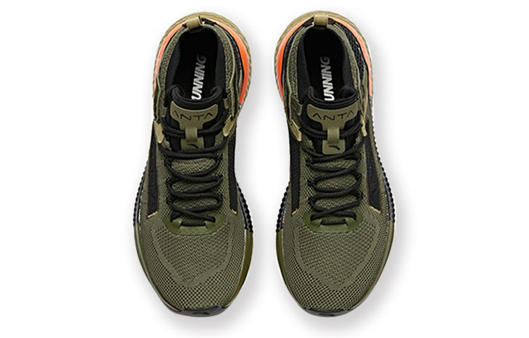 ANTA Running Series Sneakers 'Olive Green' 11915553-6