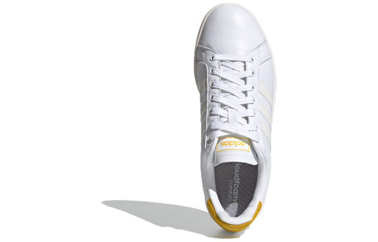 adidas neo Grand Court 'White Yellow' FX3440