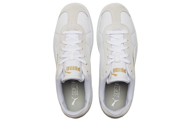 PUMA Club Nylon Casual Skateboarding Shoes Unisex White 384822-01
