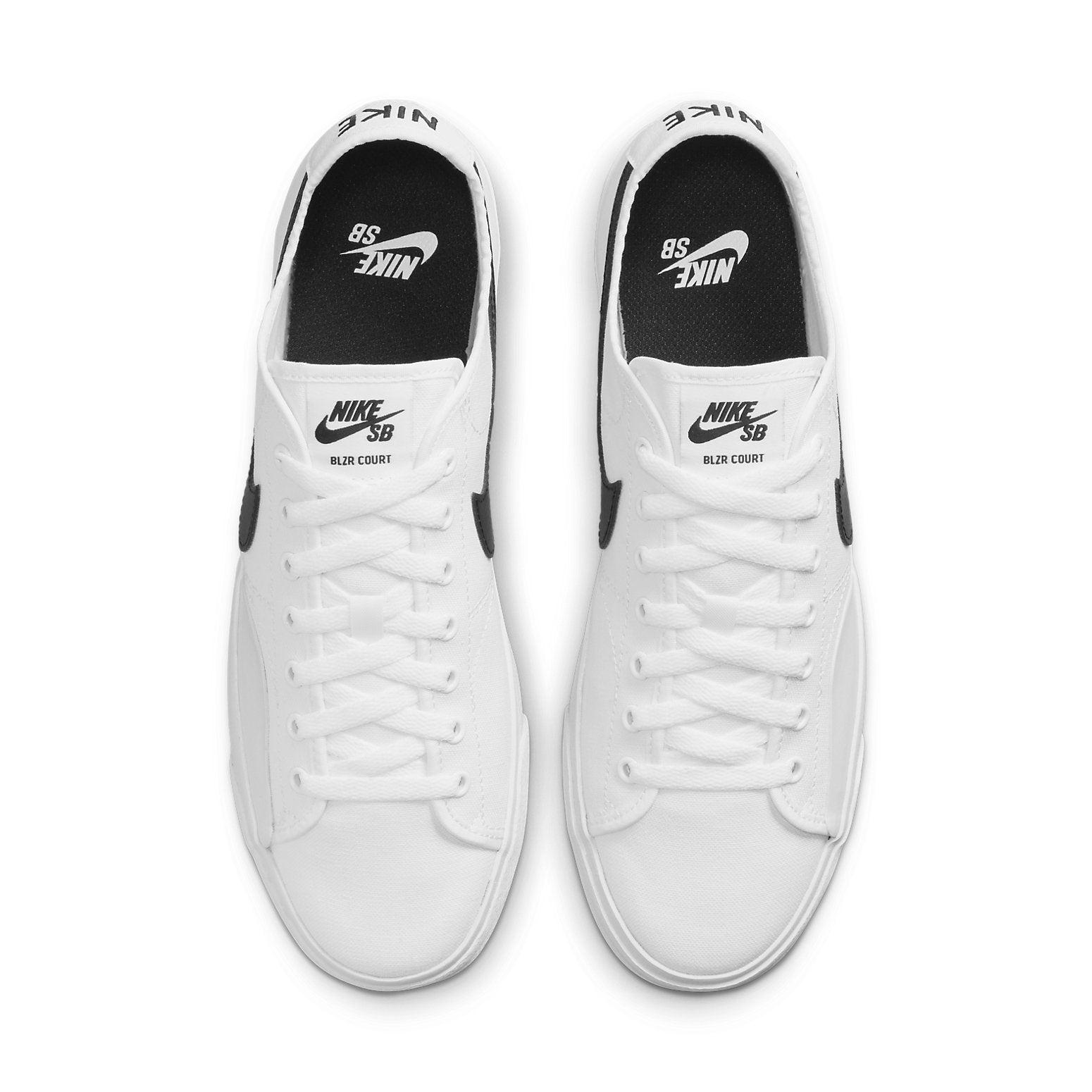 Nike Blazer Court SB 'White Black' CV1658-101