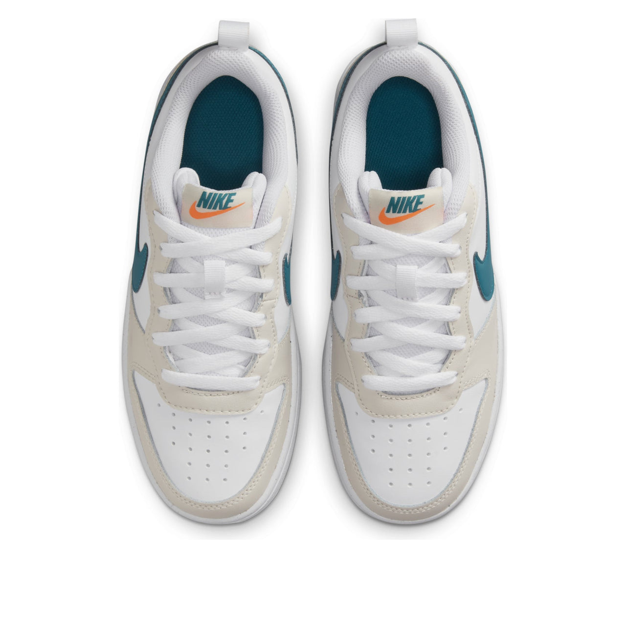 (GS) Nike Court Borough Low 2 'Sail Bright Spruce' BQ5448-017