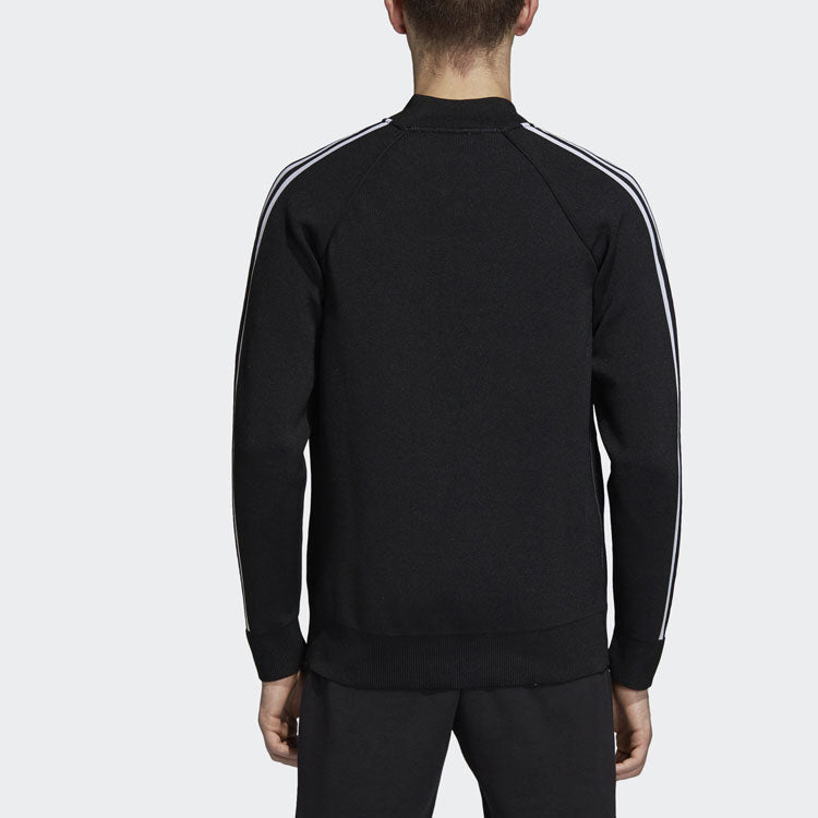 adidas originals BF Knit TT Track Jacket Black DH5758