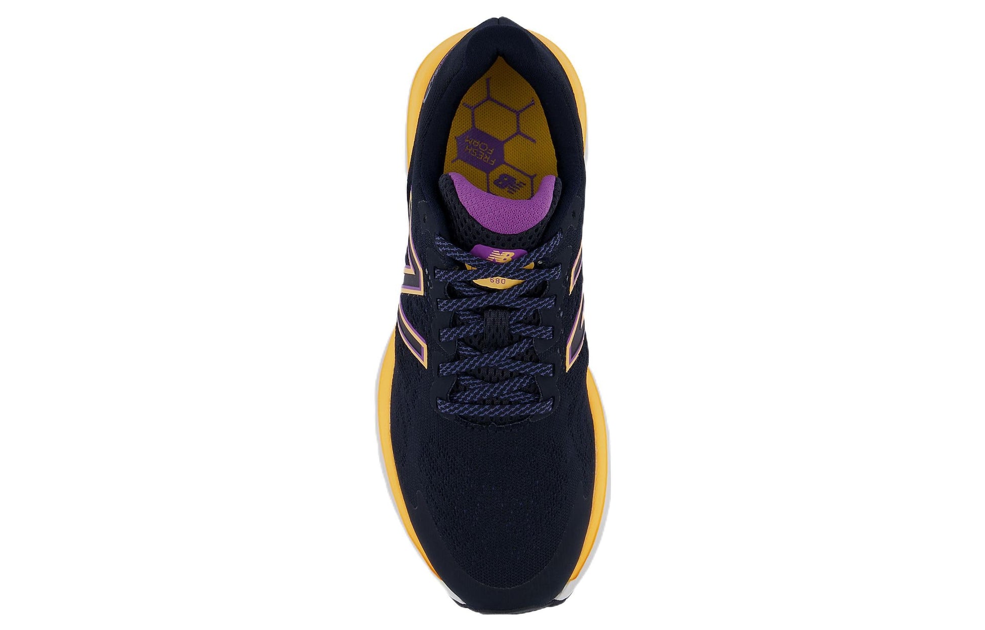 (WMNS) New Balance Fresh Foam 680 v7 'Black Orange Purple' W680CK7