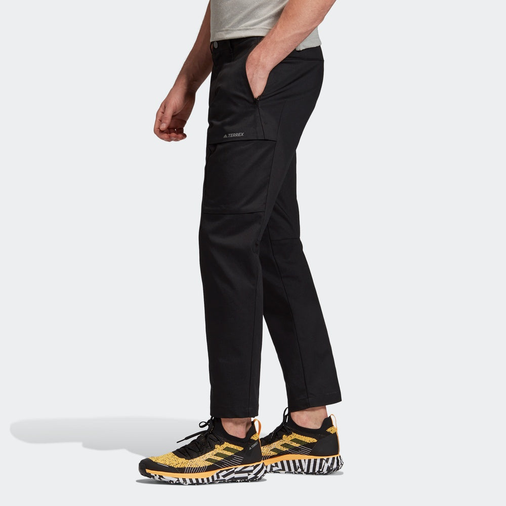 adidas Terrex Xplr Cargo Pant Sports Outdoor Woven Long Pants Black GE9891
