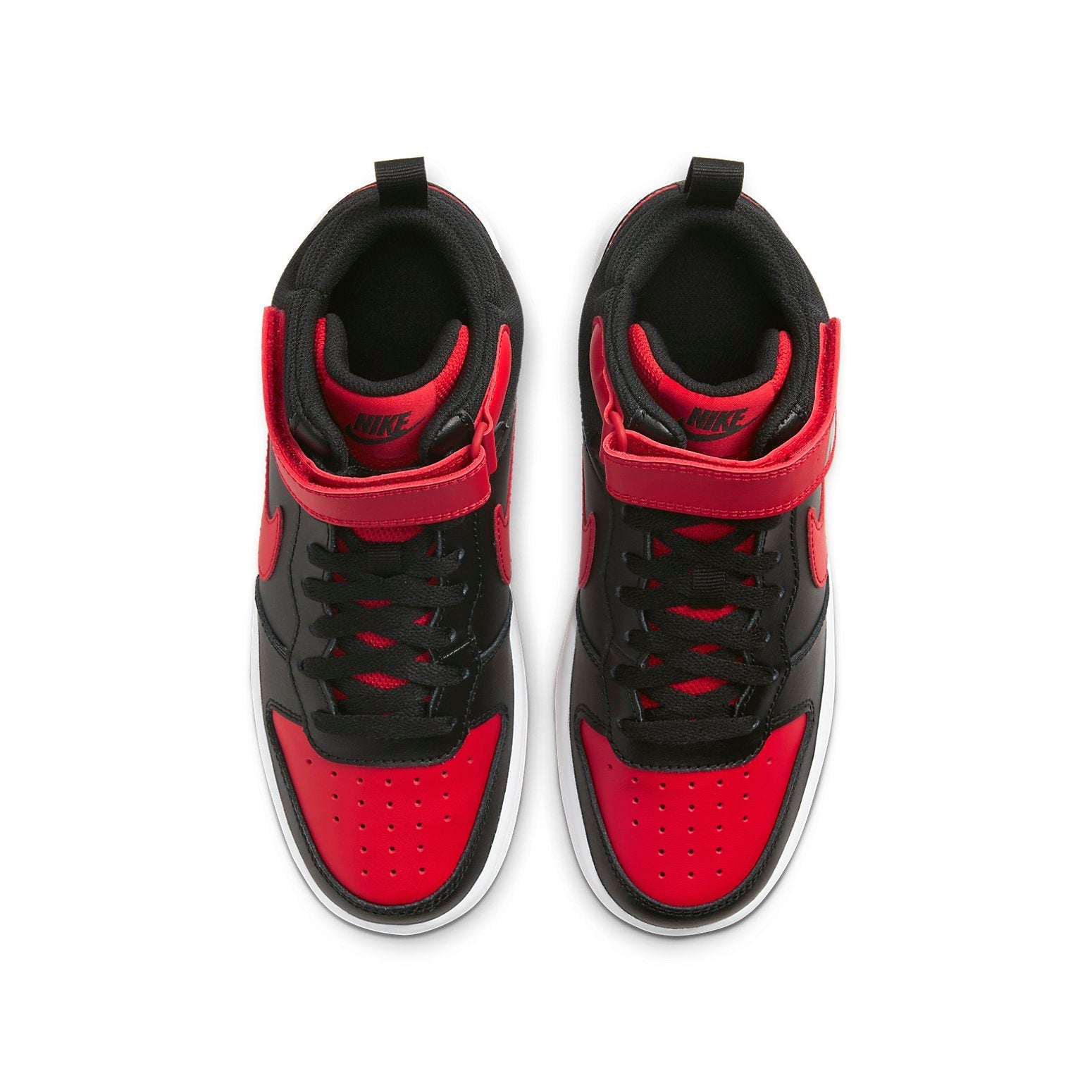 (GS) Nike Court Borough Mid 2 'Bred' CD7782-003