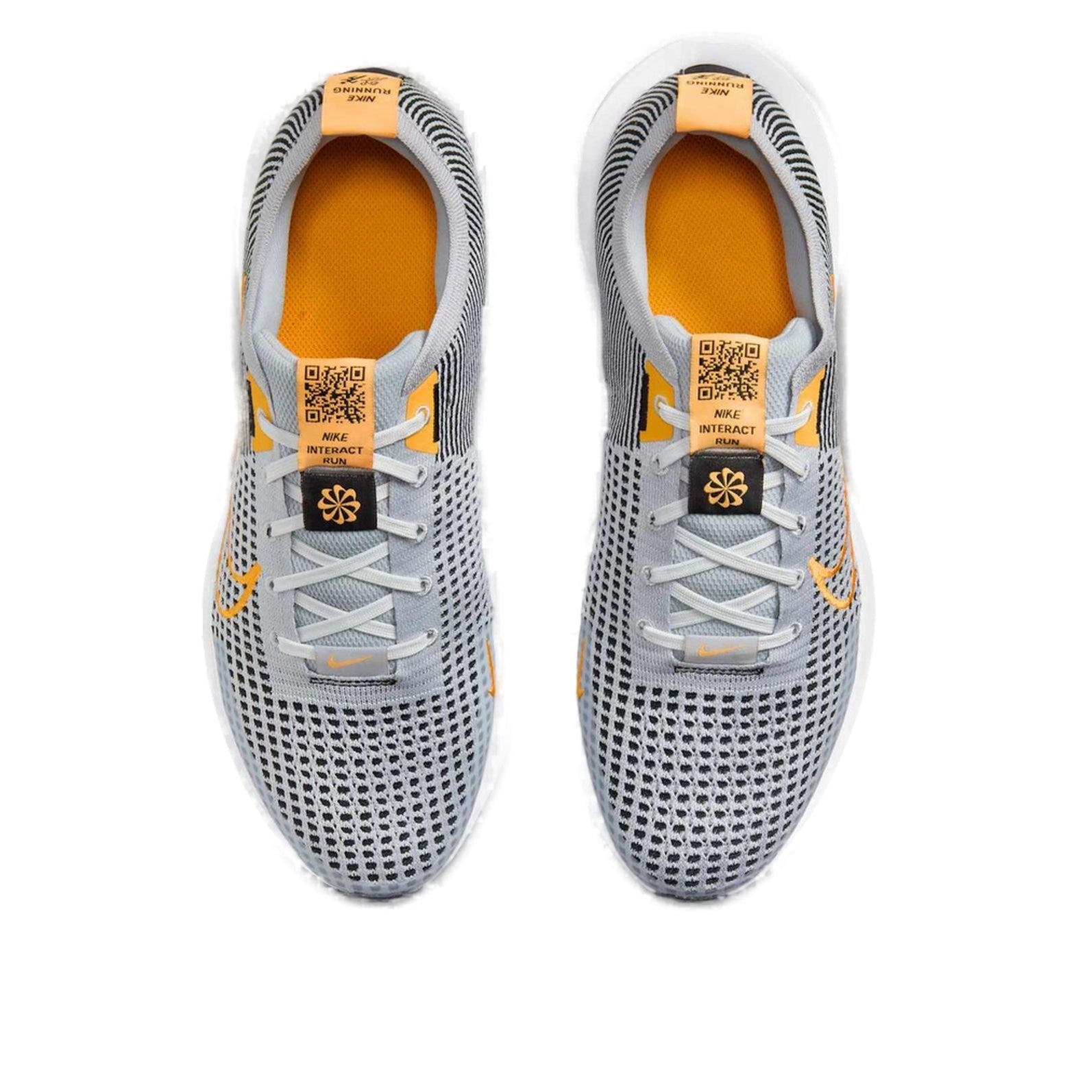 Nike Interact Run 'Wolf Grey Black White Laser Orange' FD2291-004