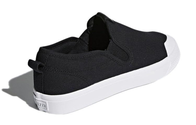 (WMNS) adidas Nizza Slipon 'Black White' CQ3104