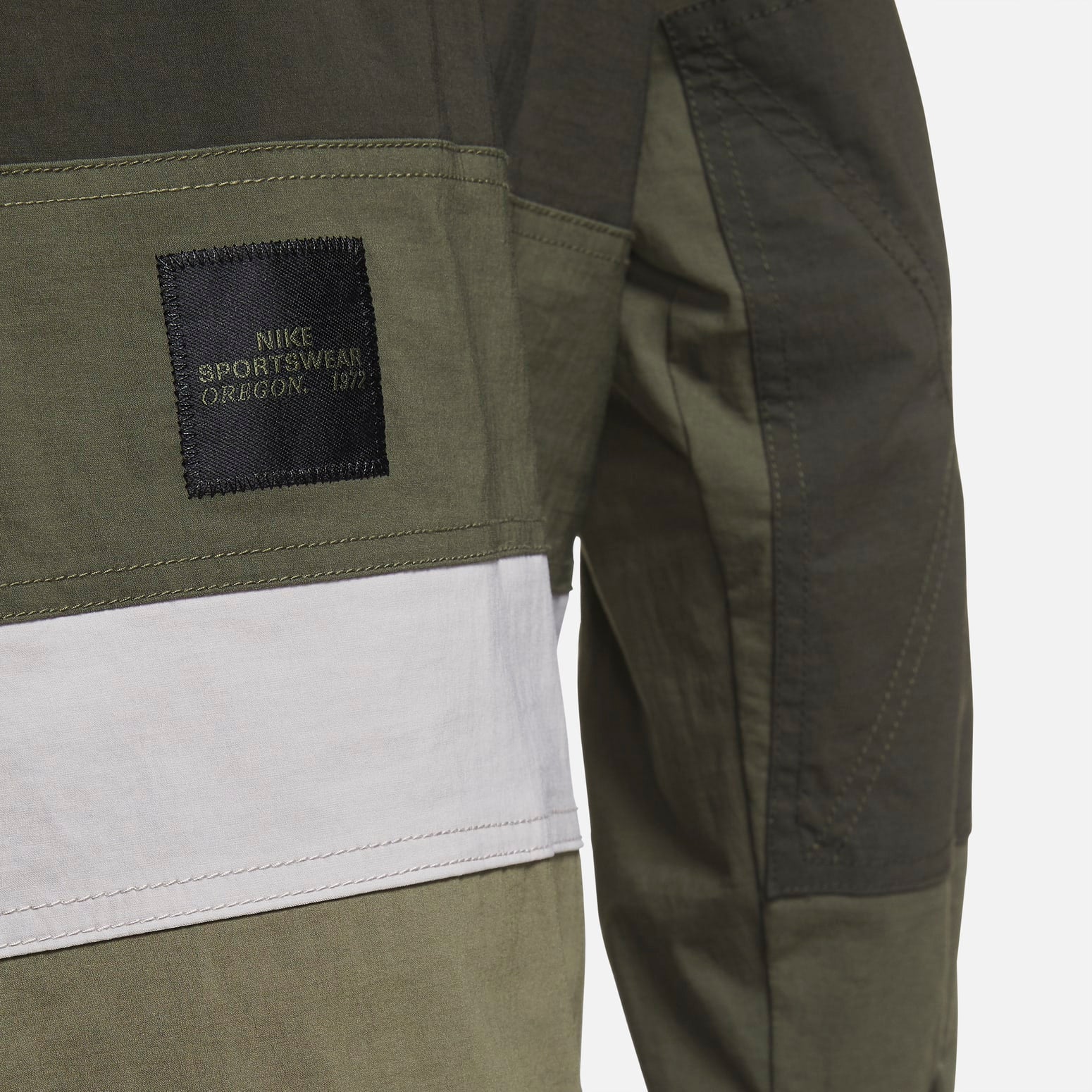 Nike Hype Hike Jacket 'Green Black' CU4220-033