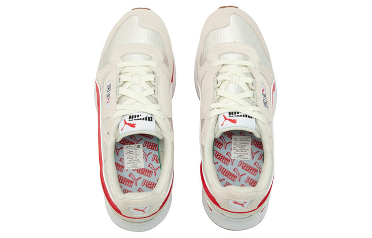 PUMA Space Lab Athleisure Casual Sports Shoe Unisex White Red 383158-04