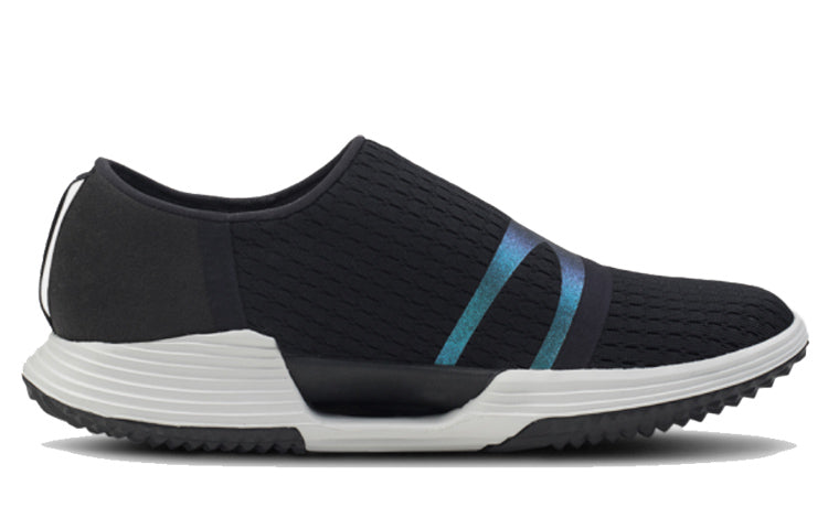 (WMNS) Under Armour AMP Slip-On X2 Reflect 'Black Blue' 3021070-001