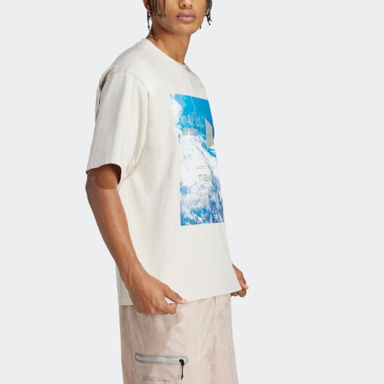 adidas TERREX x and wander Graphic T-Shirt 'Beige' HR7141