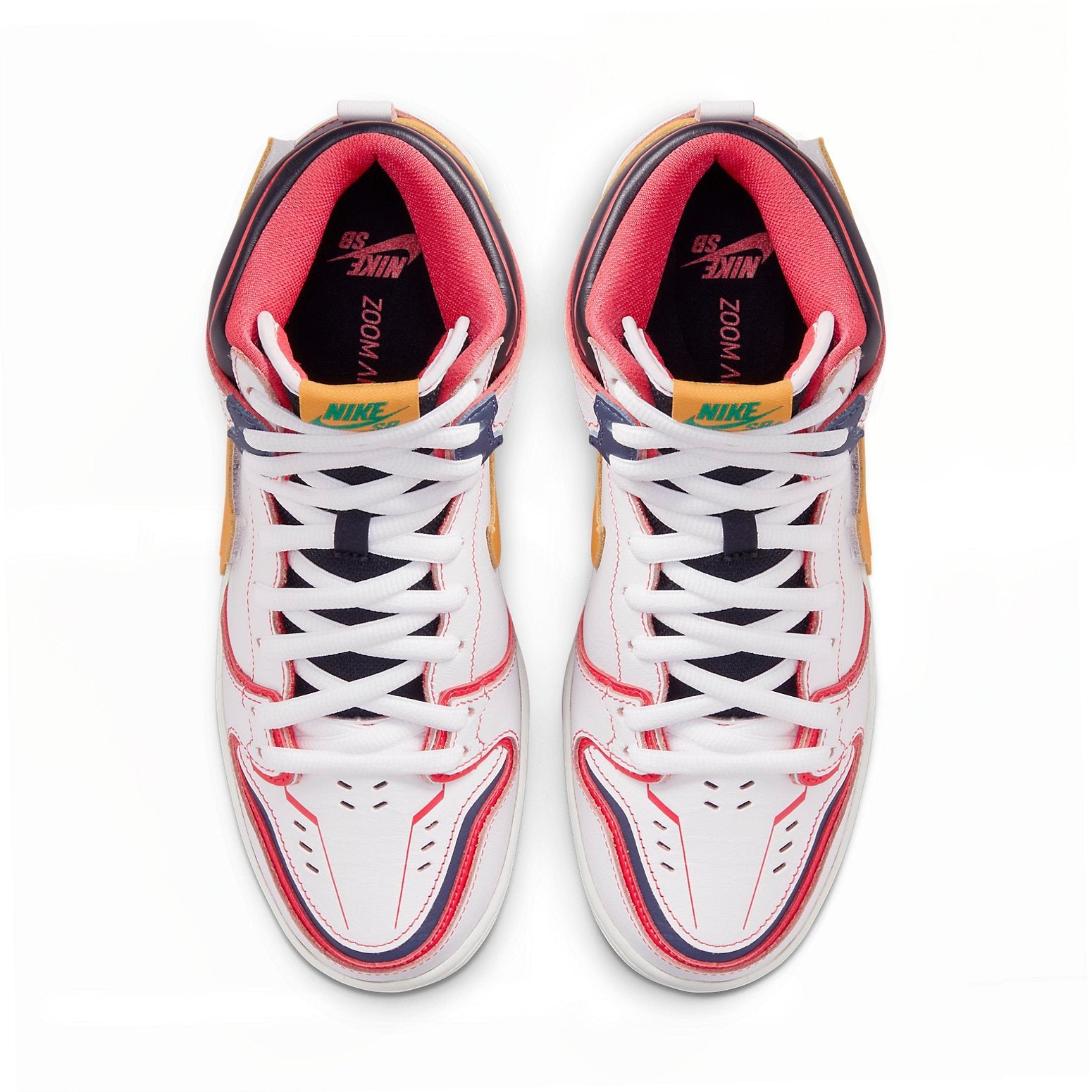 Nike x Gundam SB Dunk High 'Project Unicorn - RX-0' DH7717-100