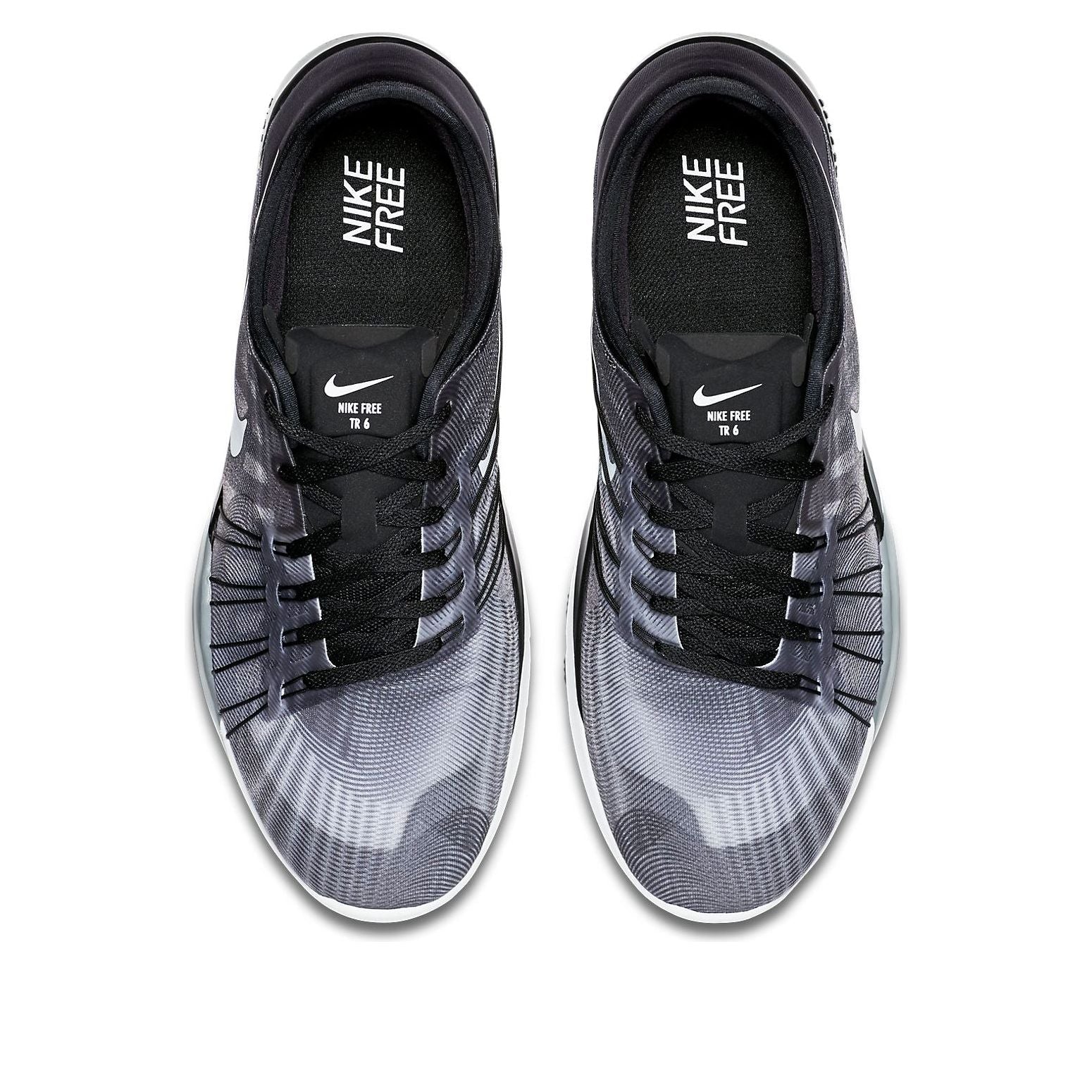 (WMNS) Nike Free TR 6 Print 'Black Cool Grey' 833424-001