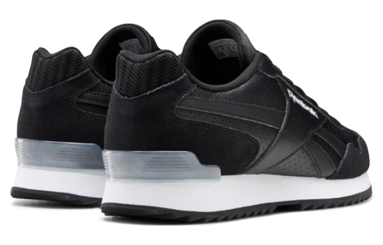 Reebok Royal Glide Ripple Clip Sport Shoes Black EF7712
