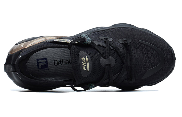(WMNS) FILA Athletics Low GS Black A12W122107FBK