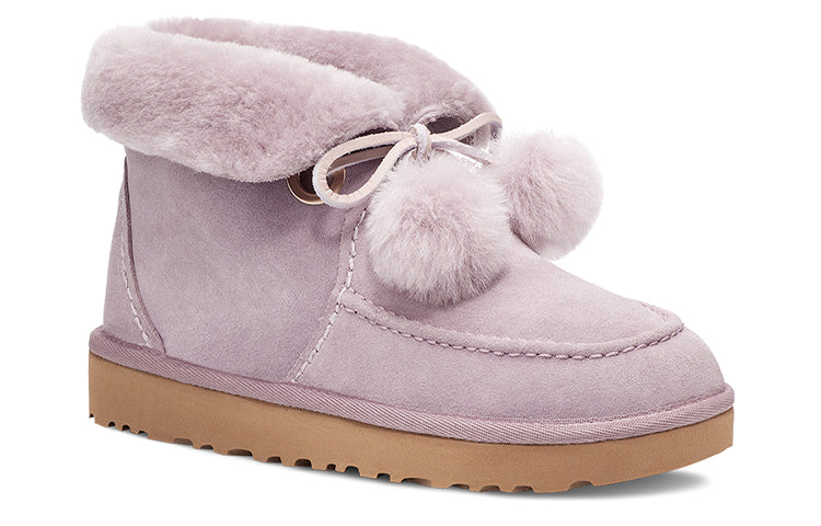 (WMNS) UGG Kyrina Bow Pom 'Pink Purple' 1125390-SHAD