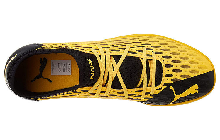 PUMA Future 5.4 TT Soccer Cleats Black/Yellow 105803-03