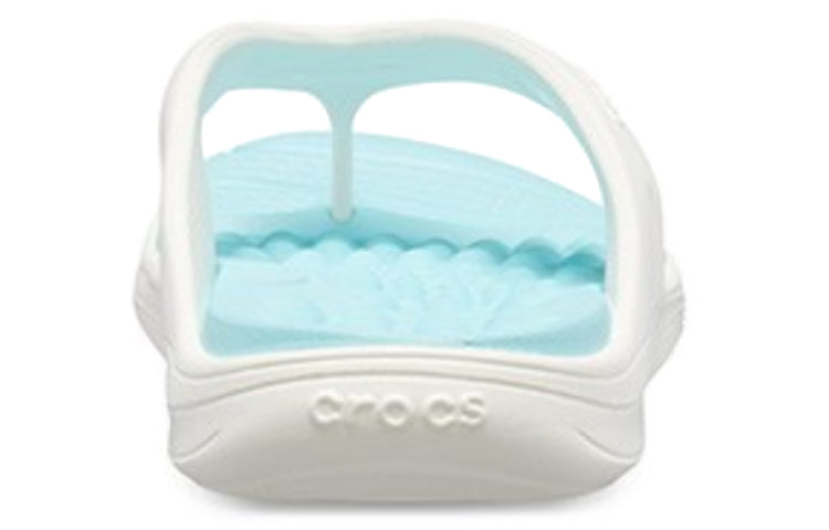 Crocs Reviva Flip-Flops Blue White 205545-18B