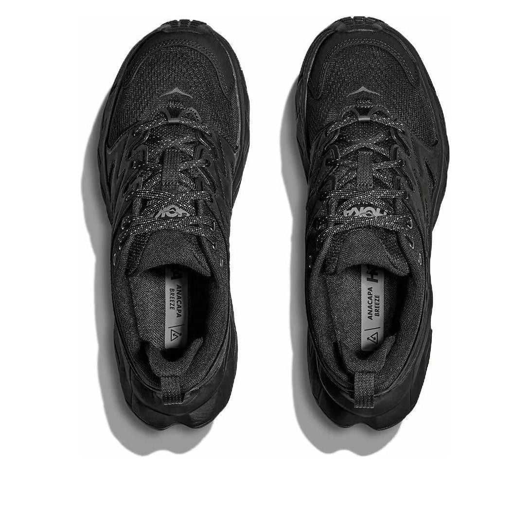 (WMNS) HOKA ONE ONE Anacapa Breeze Low 'Black' 1127921-BBLC