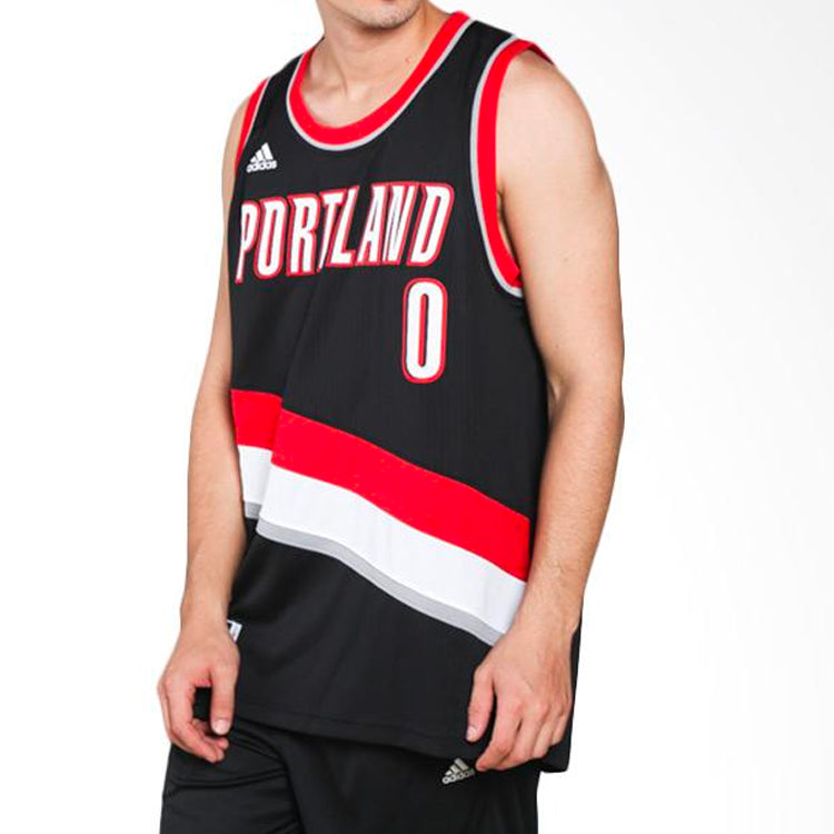 Men's adidas Lillard Fan Edition Black Jersey A46238