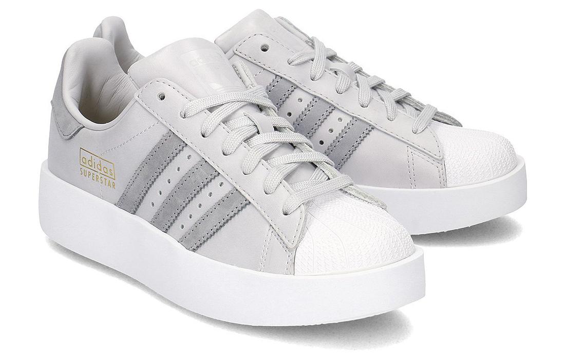 (WMNS) adidas originals Superstar Bold 'Medium Grey' CG3694