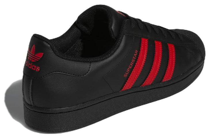 adidas Superstar 'Core Black Vivid Red' GZ3739