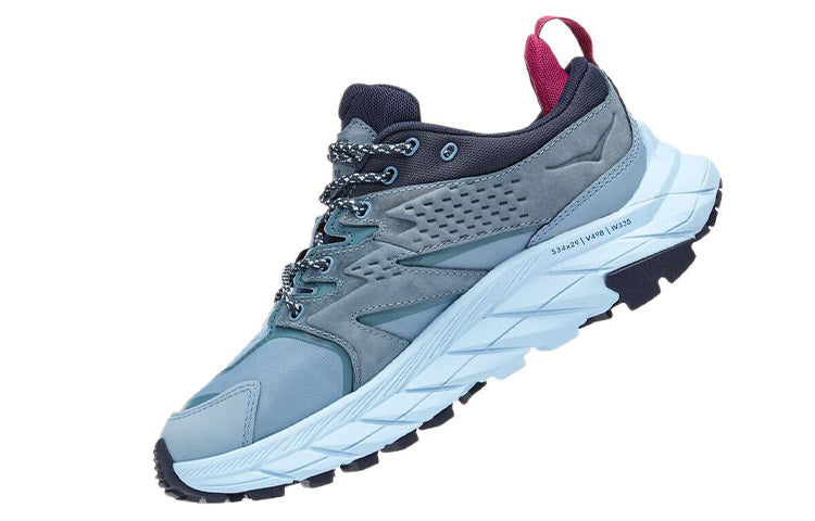 (WMNS) HOKA ONE ONE Anacapa Low GoreTex Niebieskie 'Blue' 1119373-MSSS
