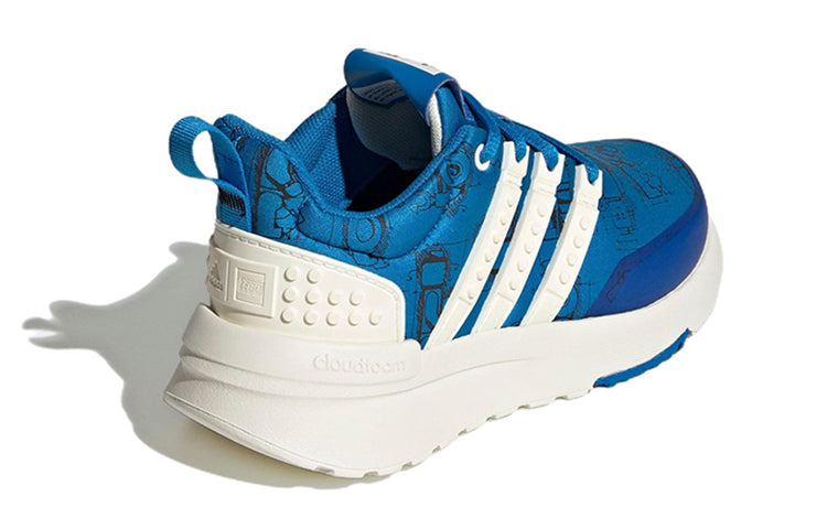 (GS) adidas Racer TR x LEGO 'Shock Blue Off White' GX1995