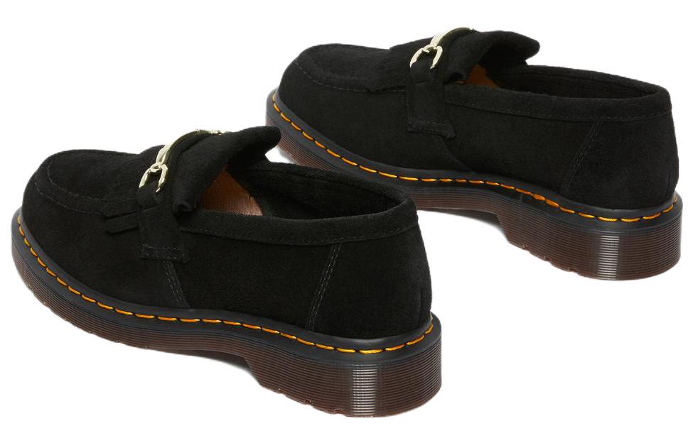 Dr. Martens Snaffle Suede Loafers 'Black - Desert Oasis Suede' 27425001