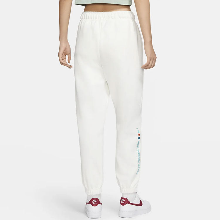 (WMNS) Nike CNY New Year's Edition Casual Pants 'White' DQ5369-133