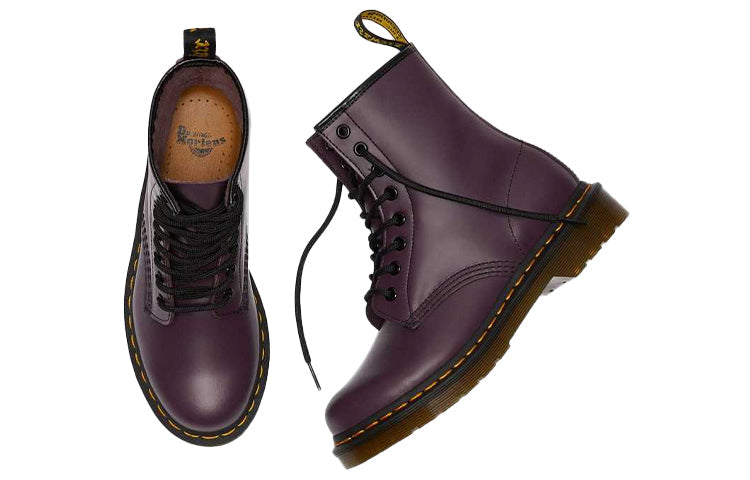 (WMNS) Dr. Martens 1460 Smooth Leather Lace Up Boots 'Purple' 11821500