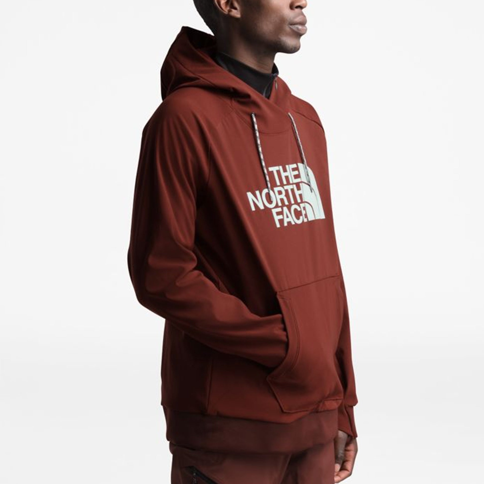 Men's THE NORTH FACE Tekno Logo Sequoia Red Cozy Water Repellent Fleece Lined Stay Warm NF0A3M4E38X