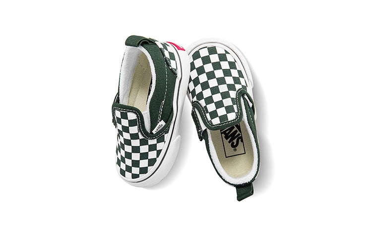 Vans Slip-On V Sneakers Green/White TD VN000UBS8CA