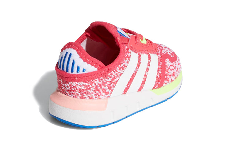 (TD) adidas originals Swift Run X 'Pink Blue' FY2190