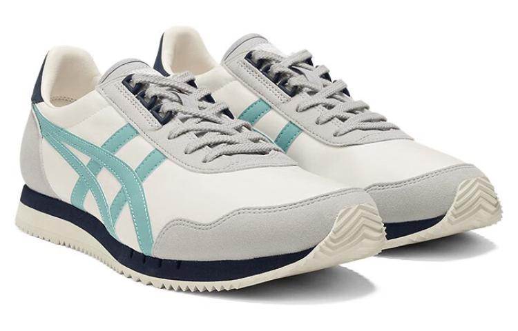 Onitsuka Tiger Dualio Marathon Running Shoes 'Cream White Grey Aqua' 1183B545-203