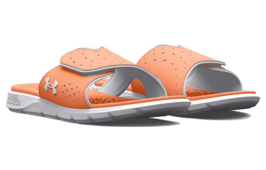 (WMNS) Under Armour Ignite Pro Slide 'Orange Tropic' 3026027-800