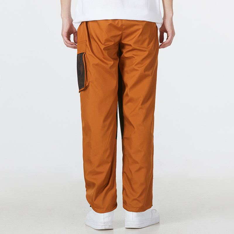 Men's Air Jordan SS22 Contrast Color Stitching Woven Sports Pants/Trousers/Joggers Green Copper DJ0249-241