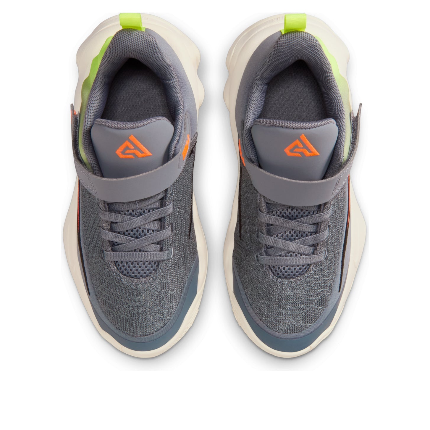 (PS) Nike Giannis Immortality 4 'Deep Gray Fluorescent Yellow' IH7665-500