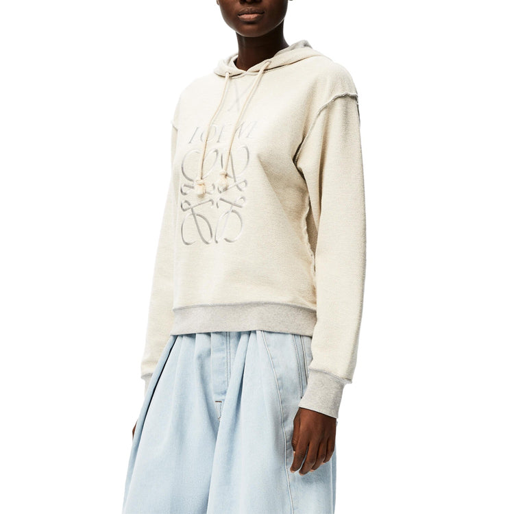 (WMNS) Loewe Anagram Hoodie 'Grey Melange' S359341X98-1440