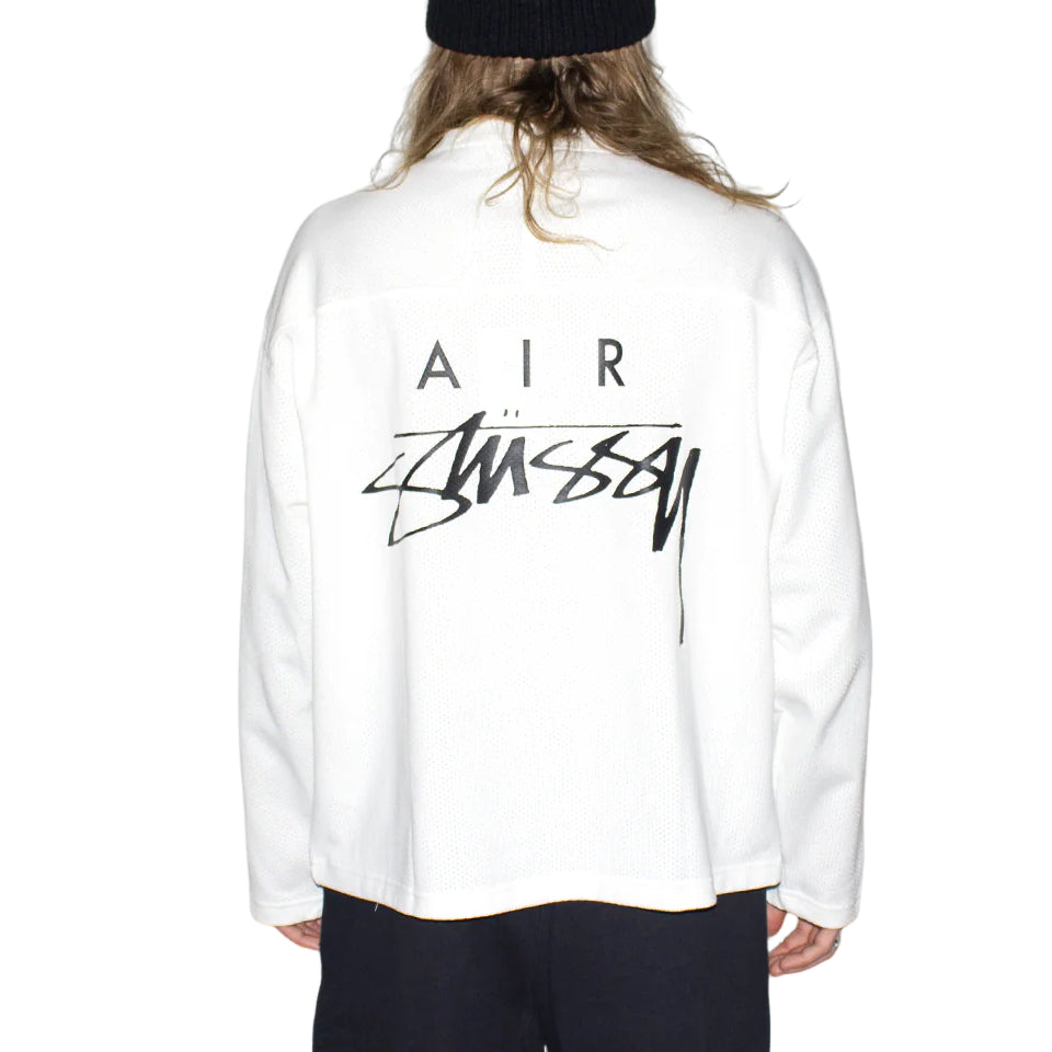 Nike x Stussy Dri Fit Mesh Jersey 'Sail' FJ9164-133