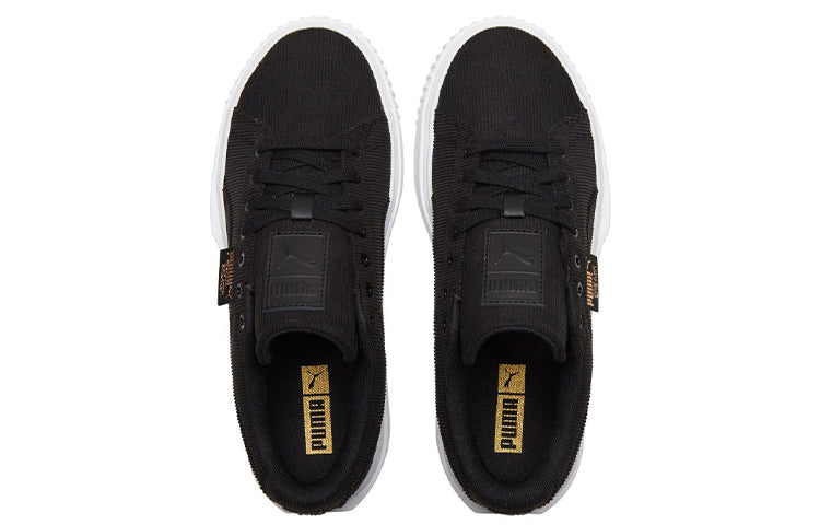 PUMA Unisex Breaker Corduroy Sneakers Black/White 382632-01