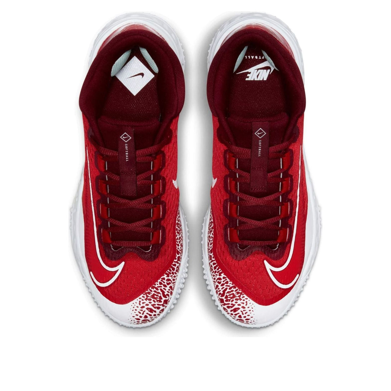(WMNS) Nike Alpha Huarache Elite 4 TF 'University Red' DV0496-616