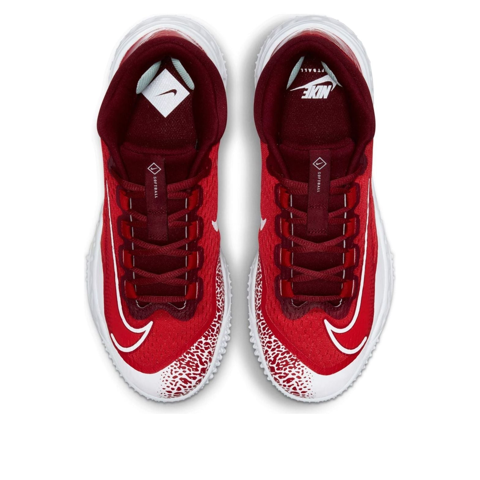 (WMNS) Nike Alpha Huarache Elite 4 TF 'University Red' DV0496-616
