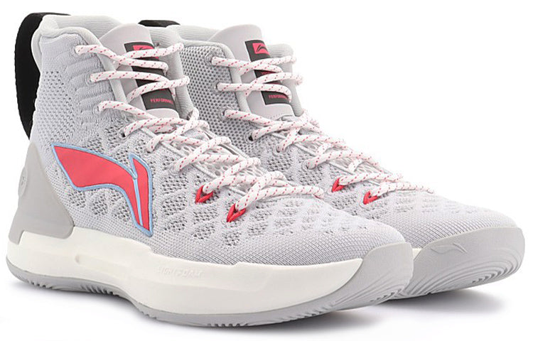 Li-Ning Yushuai 13 Hi 'Grey Pink' ABAP075-3