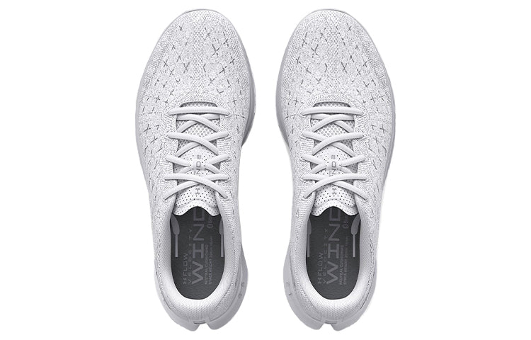 (WMNS) Under Armour Flow Velociti Wind 'White Halo Grey' 3024911-100