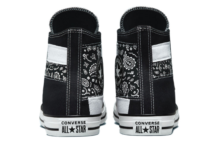 Converse Chuck Taylor All Star High 'Paisley Patchwork - Black' 173194F