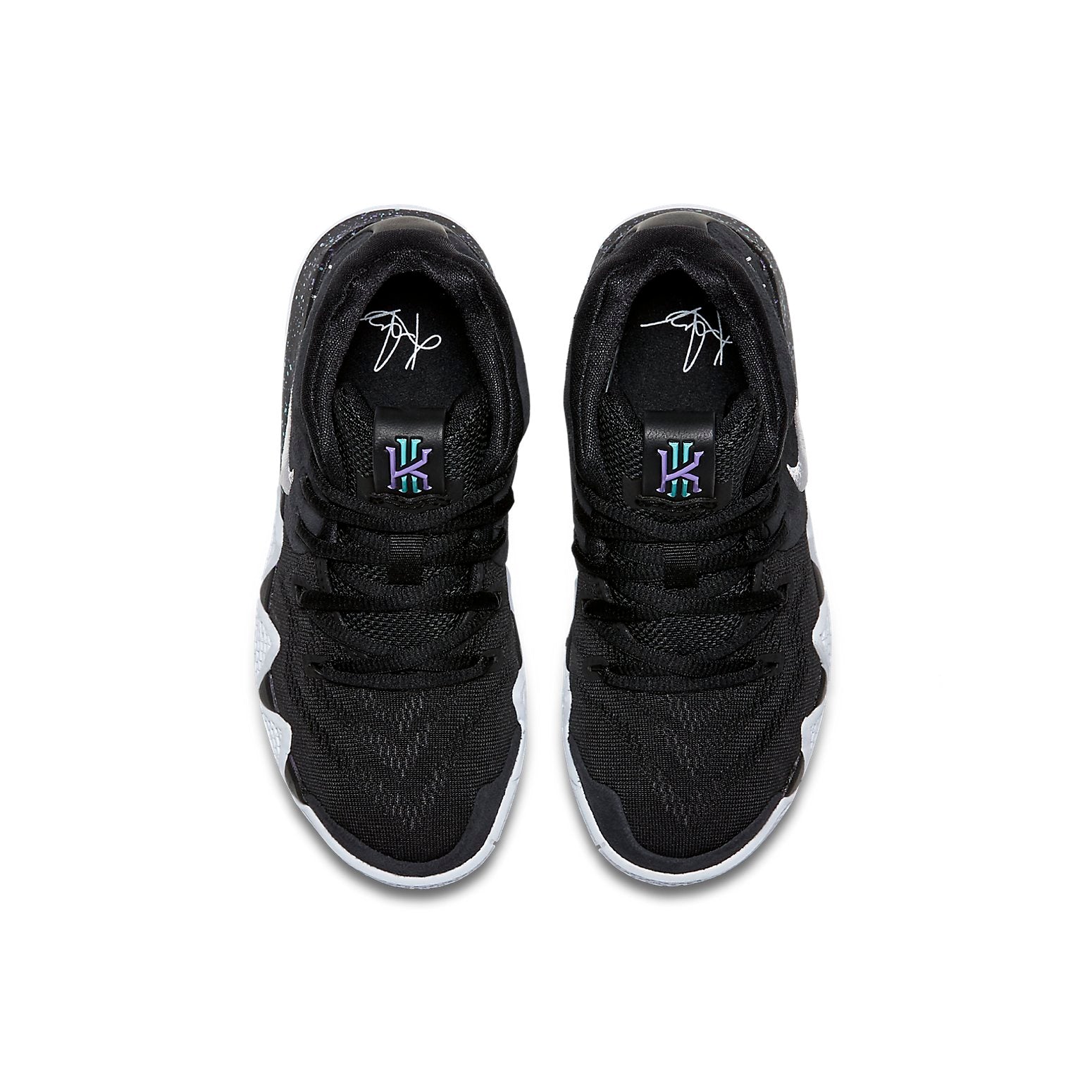(PS) Nike Kyrie 4 'Black White' AA2898-002
